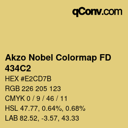 カラーコード: Akzo Nobel Colormap FD - 434C2 | qconv.com