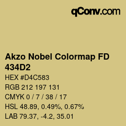 Color code: Akzo Nobel Colormap FD - 434D2 | qconv.com