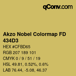 Color code: Akzo Nobel Colormap FD - 434D3 | qconv.com