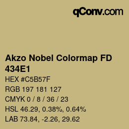 Color code: Akzo Nobel Colormap FD - 434E1 | qconv.com