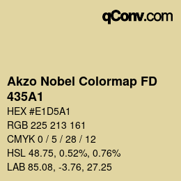 Farbcode: Akzo Nobel Colormap FD - 435A1 | qconv.com