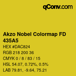Code couleur: Akzo Nobel Colormap FD - 435A5 | qconv.com