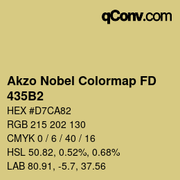 Color code: Akzo Nobel Colormap FD - 435B2 | qconv.com