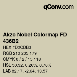 Código de color: Akzo Nobel Colormap FD - 436B2 | qconv.com