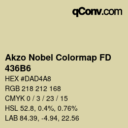 カラーコード: Akzo Nobel Colormap FD - 436B6 | qconv.com