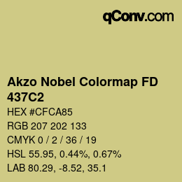 Color code: Akzo Nobel Colormap FD - 437C2 | qconv.com