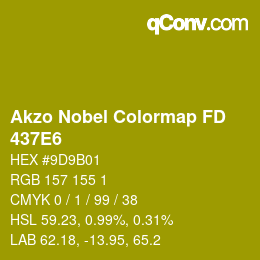 Code couleur: Akzo Nobel Colormap FD - 437E6 | qconv.com