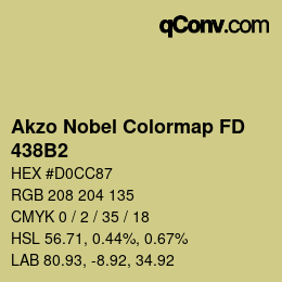 カラーコード: Akzo Nobel Colormap FD - 438B2 | qconv.com