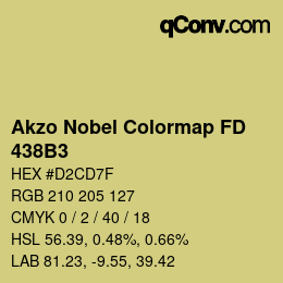 カラーコード: Akzo Nobel Colormap FD - 438B3 | qconv.com