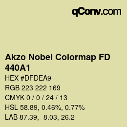 Code couleur: Akzo Nobel Colormap FD - 440A1 | qconv.com