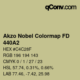 Color code: Akzo Nobel Colormap FD - 440A2 | qconv.com