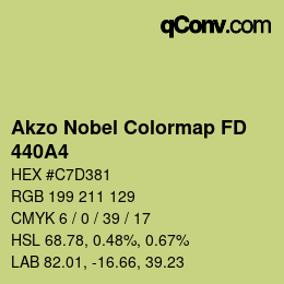 Code couleur: Akzo Nobel Colormap FD - 440A4 | qconv.com