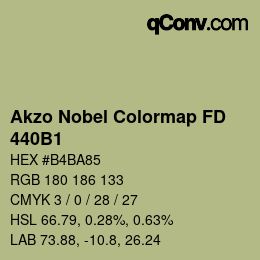 Color code: Akzo Nobel Colormap FD - 440B1 | qconv.com