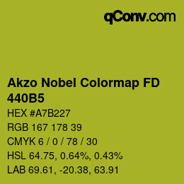 Color code: Akzo Nobel Colormap FD - 440B5 | qconv.com