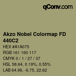 Color code: Akzo Nobel Colormap FD - 440C2 | qconv.com