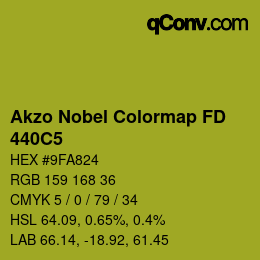 Color code: Akzo Nobel Colormap FD - 440C5 | qconv.com