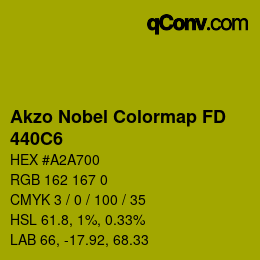 Color code: Akzo Nobel Colormap FD - 440C6 | qconv.com