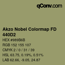 Color code: Akzo Nobel Colormap FD - 440D2 | qconv.com