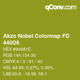 Color code: Akzo Nobel Colormap FD - 440D6 | qconv.com