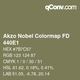 Color code: Akzo Nobel Colormap FD - 440E1 | qconv.com