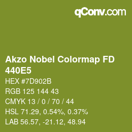 Farbcode: Akzo Nobel Colormap FD - 440E5 | qconv.com