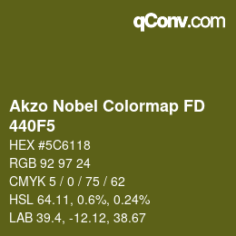 Color code: Akzo Nobel Colormap FD - 440F5 | qconv.com