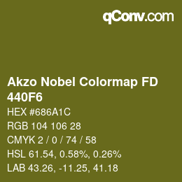 Color code: Akzo Nobel Colormap FD - 440F6 | qconv.com