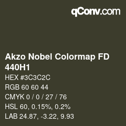 Farbcode: Akzo Nobel Colormap FD - 440H1 | qconv.com