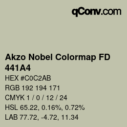 Color code: Akzo Nobel Colormap FD - 441A4 | qconv.com