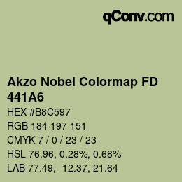 Farbcode: Akzo Nobel Colormap FD - 441A6 | qconv.com