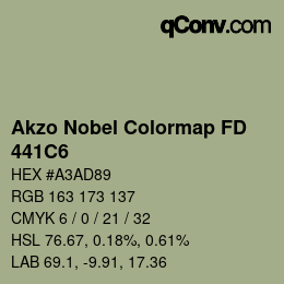Code couleur: Akzo Nobel Colormap FD - 441C6 | qconv.com