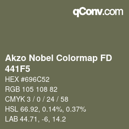 Color code: Akzo Nobel Colormap FD - 441F5 | qconv.com