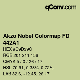 Color code: Akzo Nobel Colormap FD - 442A1 | qconv.com