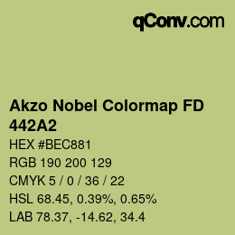 Color code: Akzo Nobel Colormap FD - 442A2 | qconv.com