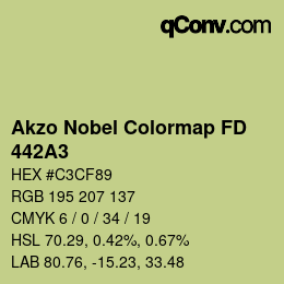 Color code: Akzo Nobel Colormap FD - 442A3 | qconv.com