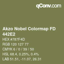 Code couleur: Akzo Nobel Colormap FD - 442E2 | qconv.com