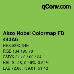 Color code: Akzo Nobel Colormap FD - 443A6 | qconv.com