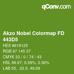 カラーコード: Akzo Nobel Colormap FD - 443D5 | qconv.com