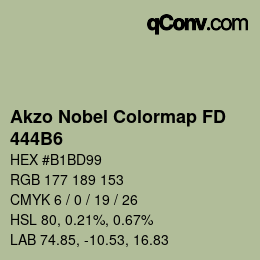 カラーコード: Akzo Nobel Colormap FD - 444B6 | qconv.com