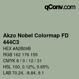 Color code: Akzo Nobel Colormap FD - 444C3 | qconv.com