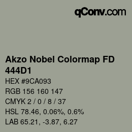 Color code: Akzo Nobel Colormap FD - 444D1 | qconv.com