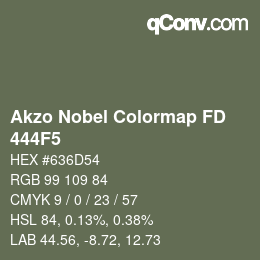 Color code: Akzo Nobel Colormap FD - 444F5 | qconv.com