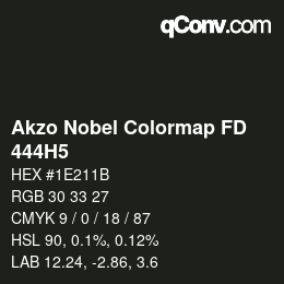 Color code: Akzo Nobel Colormap FD - 444H5 | qconv.com