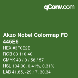 Color code: Akzo Nobel Colormap FD - 445E6 | qconv.com