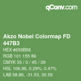 Color code: Akzo Nobel Colormap FD - 447B3 | qconv.com