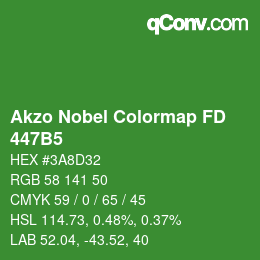 Color code: Akzo Nobel Colormap FD - 447B5 | qconv.com