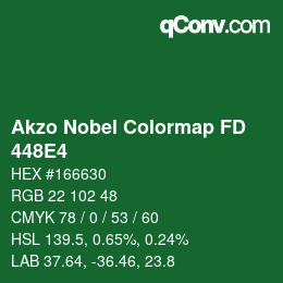 Color code: Akzo Nobel Colormap FD - 448E4 | qconv.com