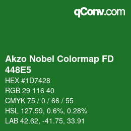 Farbcode: Akzo Nobel Colormap FD - 448E5 | qconv.com
