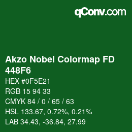 Code couleur: Akzo Nobel Colormap FD - 448F6 | qconv.com