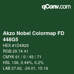 カラーコード: Akzo Nobel Colormap FD - 448G5 | qconv.com